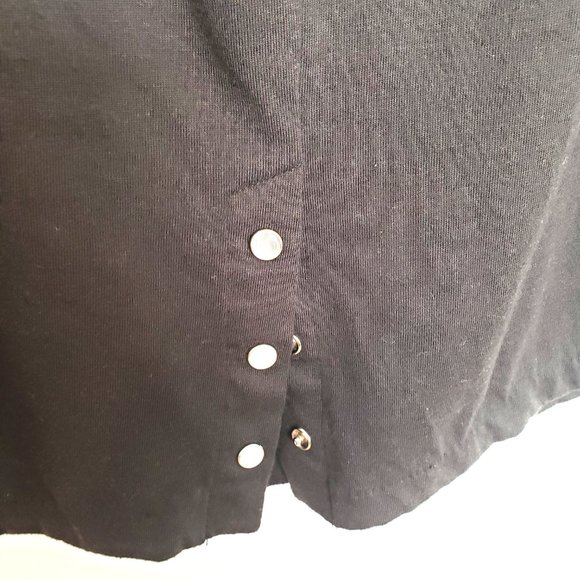 VTG Chance Encounters Pearl Snap Midi Skirt & Top 2Pc Size M - Picture 4 of 4